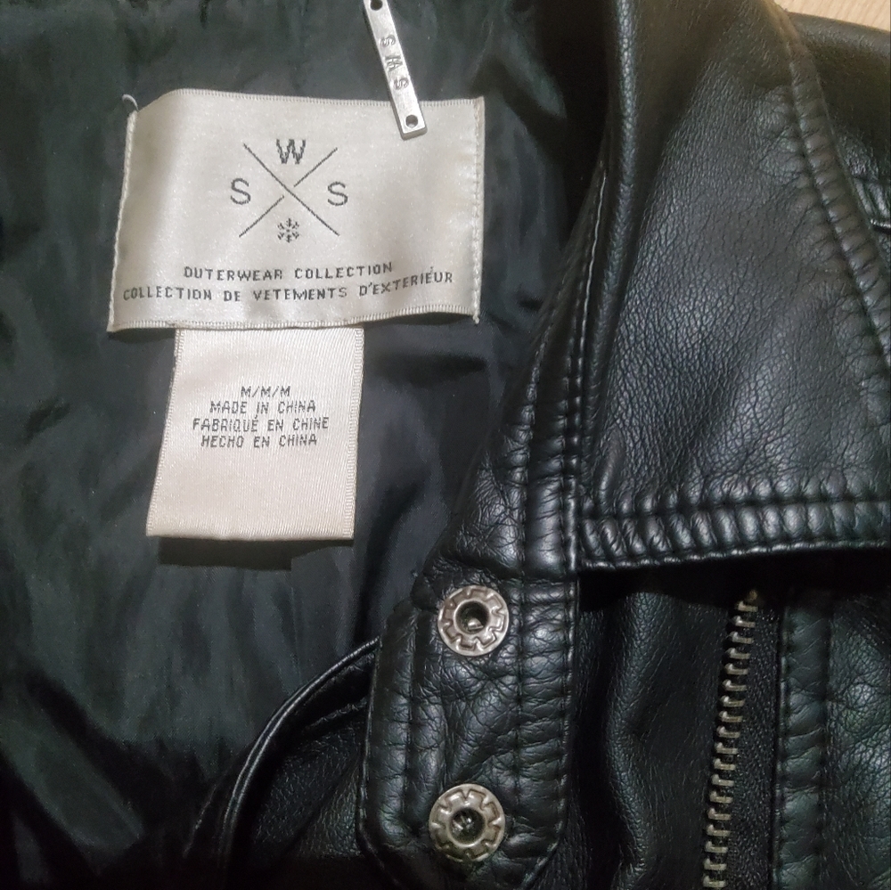 SWS leather jacket. M - Picture 2 of 4
